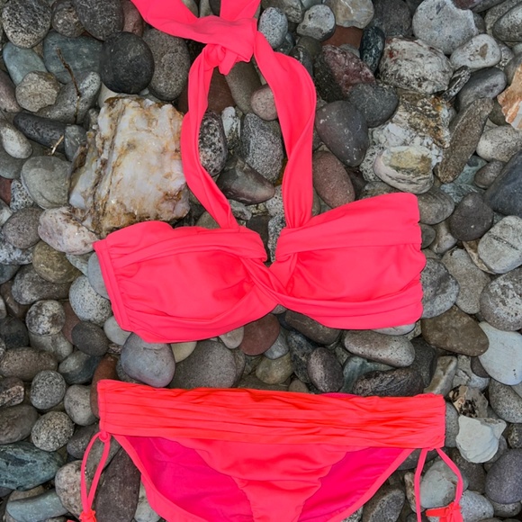 Anthropologie Seafolly Australia Bikini Swimsuit Set Size 10/12 - Picture 2 of 13